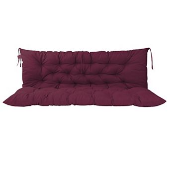 60 in Outdoor Swing Replacement Cushion, Patio Furniture Cushions for Porch, Garden, Loveseat Glider