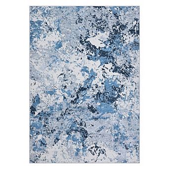 Boho Modern Washable Rug Non-Skid Backing, Stain Resistant, Perfect for Kids, Pets & High Traffic