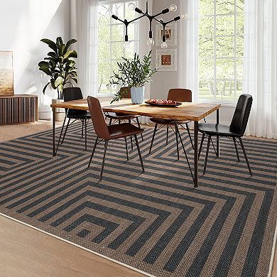 Home Decor Bedroom Modern Area Rug Washable Non Shedding Floorcover