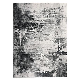Modern Abstract Area Rugs Thin Rug for Bedroom Non-Slip Living Room Rug