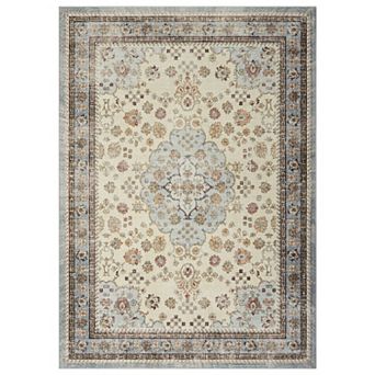 Boho Modern Washable Rug Non-Skid Backing