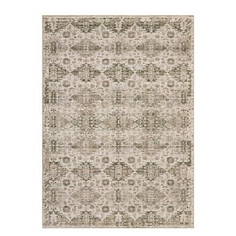 Vintage Area Rug with Non-Slip Backing, For Living Room, Dining Room, Bedroom