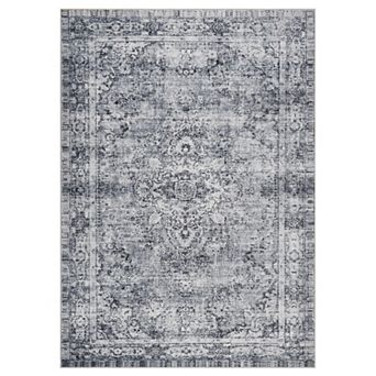Soft Low Pile Washable Rug Kid & Pet Friendly, Ideal for Any Room