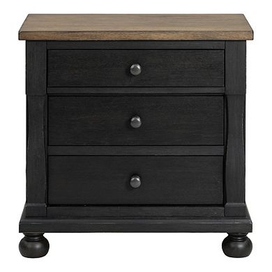 Millers Farmhouse 3-Drawer Adult Nightstand