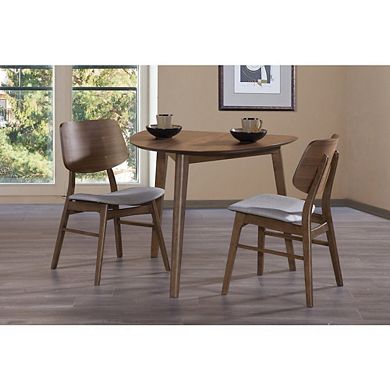 New Classic Furniture Oscar 3-Piece Wood Corner Table Set