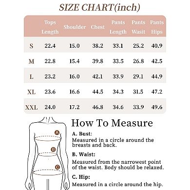 Women's Capri Pajama Short Sleeve Button Down Tops with Pants 2 Pc Sleepwear Lounge Set with Pockets