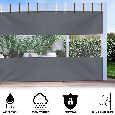 Covers&All Outdoor Panel Curtain, Curtain for Patio, Waterproof & Weather Resistant Tarp