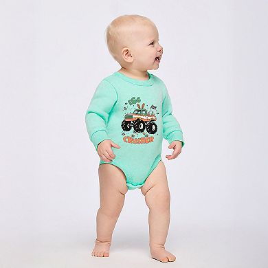 Egg Crusher Monster Truck - Infant Fleece BodySuit