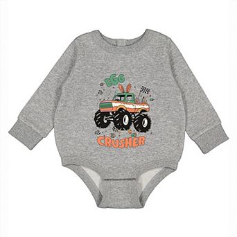Egg Crusher Monster Truck - Infant Fleece BodySuit