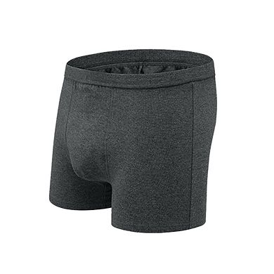 4 Packs Boxer Brief for Men's Big & Tall Stretch Waistband Comfortable Mid-Waisted Underwear