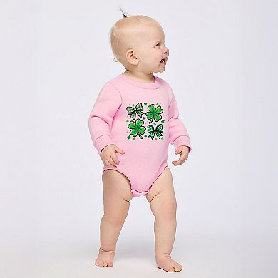 Clover Stars Coquette - Infant Fleece BodySuit