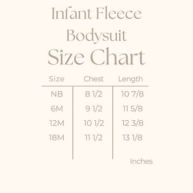 Clover Stars Coquette - Infant Fleece BodySuit