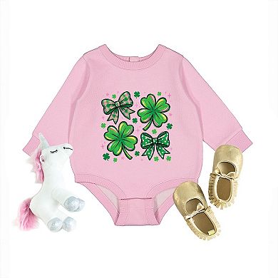 Clover Stars Coquette - Infant Fleece BodySuit