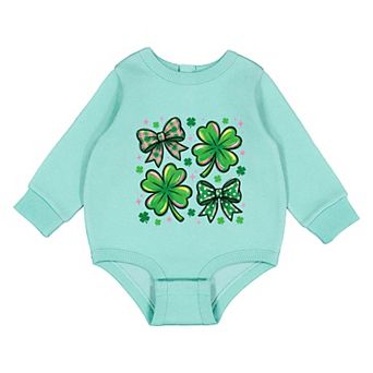 Clover Stars Coquette - Infant Fleece BodySuit