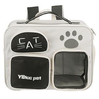 1 pc Breathable Dog Carrier Pet Supplies for Cats or Small Dogs Puppies, 15.7x10.2x11.8 Inch