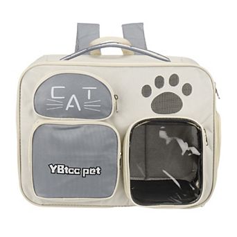 1 pc Breathable Dog Carrier Pet Supplies for Cats or Small Dogs Puppies, 15.7x10.2x11.8 Inch
