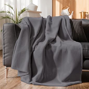 Ultra Soft Fleece Blanket - Lightweight Luxury Plush Throw for Bed or Couch