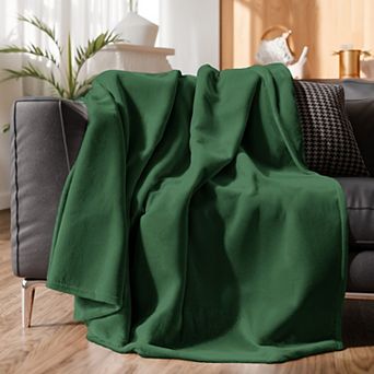 Ultra Soft Fleece Blanket - Lightweight Luxury Plush Throw for Bed or Couch