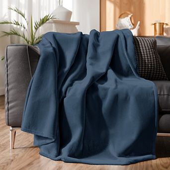 Ultra Soft Fleece Blanket - Lightweight Luxury Plush Throw for Bed or Couch