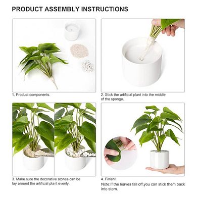 Green Plastic High-Quality Artificial Plant
