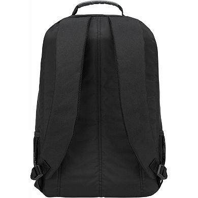 AKSZRI 17" Laptop Backpack - Water Resistant Travel Backpack for Men & Women, Black