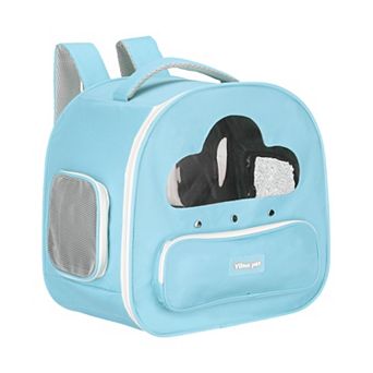 1 pc Cats Backpack Carrier Large Space & Breathable Pet Hiking Travel, 15.4x9.8x15.4 Inch