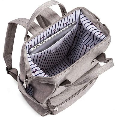 AKSZRI Laptop Backpack, Grey, 12"