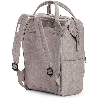 AKSZRI Laptop Backpack, Grey, 12"