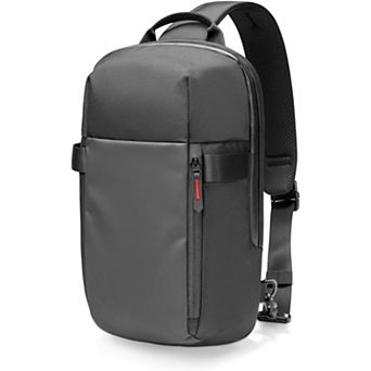 AKSZRI 7L Sling Backpack - Crossbody Daypack for 14" MacBook & 13" iPad, EDC Bag for Work & Travel