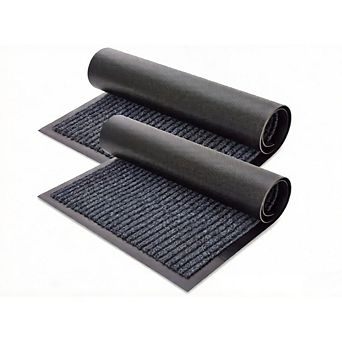 Great Ambitions 2-Pack 30"x17" Welcome Doormats for Indoor,Outdoor Entrance