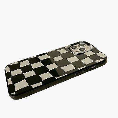 Geometric Pattern Phone Case Slim Protective Cover Modern Design