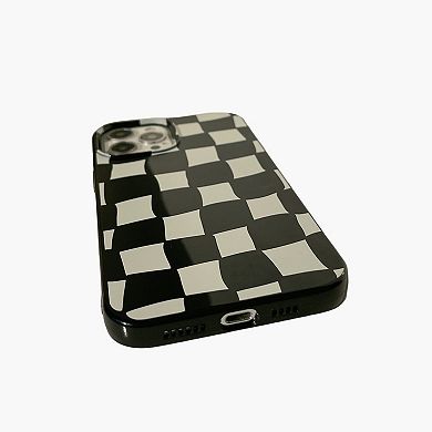 Geometric Pattern Phone Case Slim Protective Cover Modern Design