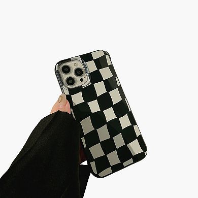 Geometric Pattern Phone Case Slim Protective Cover Modern Design