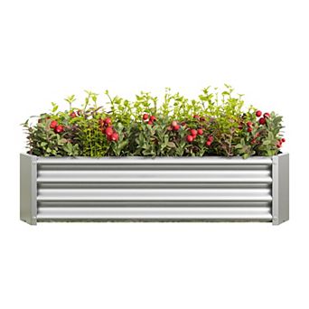 Raised Garden Bed Rectangle Raised Planter - 48 in
