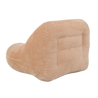 Corduroy Bean Bag Chair for Kids and Adults, Cozy Fluffy Cloud Mini Couch