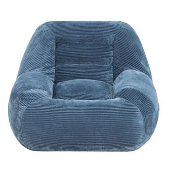 Corduroy Bean Bag Chair for Kids and Adults, Cozy Fluffy Cloud Mini Couch