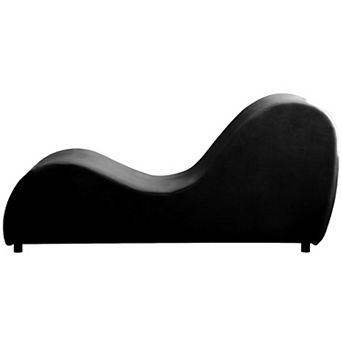 60.6" W Velvet Yoga Chaise Lounge Chair