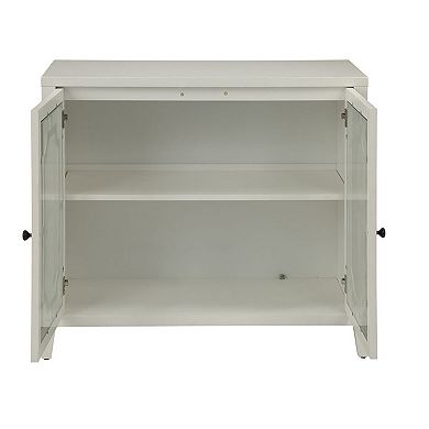 Storage Cabinet Console Cabinet in White