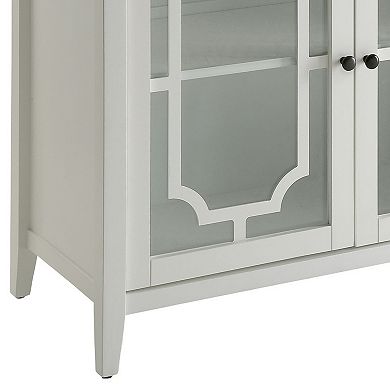 Storage Cabinet Console Cabinet in White