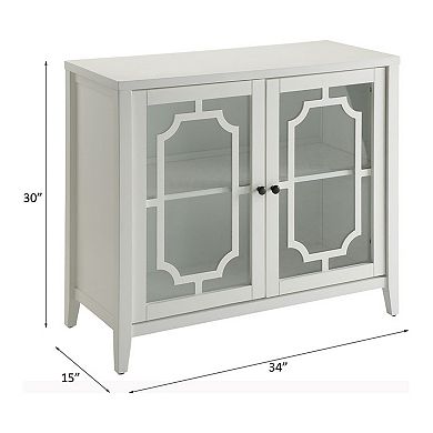 Storage Cabinet Console Cabinet in White
