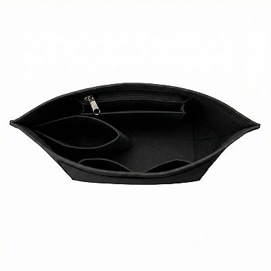 Women's Tote Bag Organizer Insert with Structured Panels and Interior Pocket