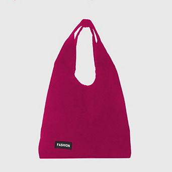 Women's Corduroy Tote Bag - Large Soft Shoulder Bag for Daily, Shopping & Casual Use