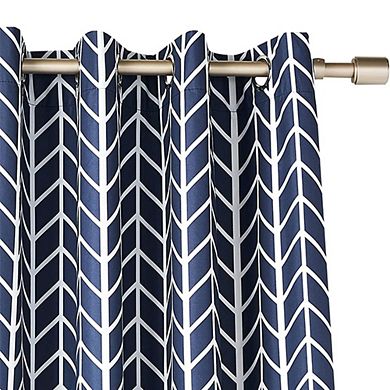 2-Panel Blue Darkening Curtains