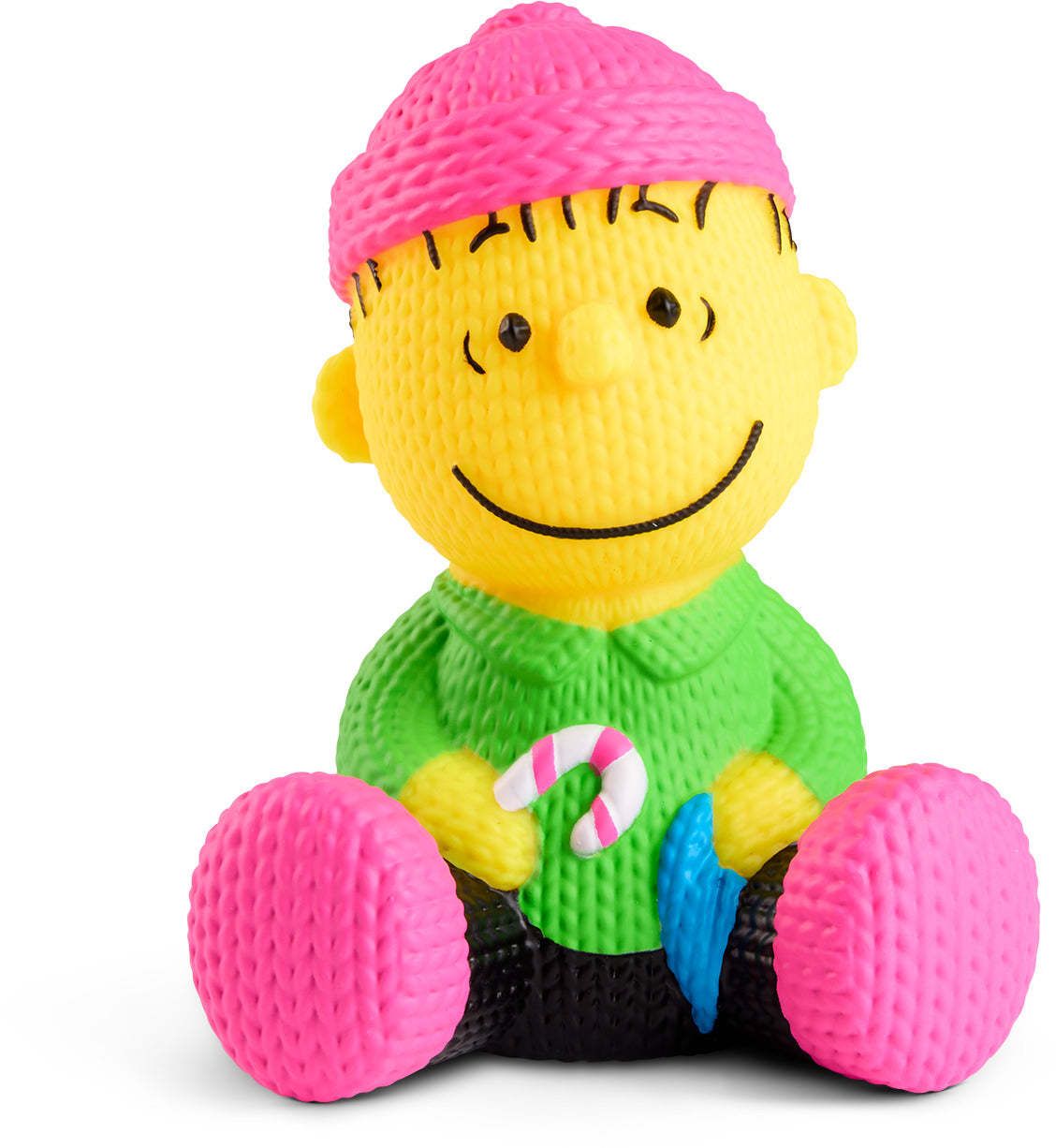Детские фигурки Handmade by Robots - Peanuts - Linus #405 (Blacklight Christmas)