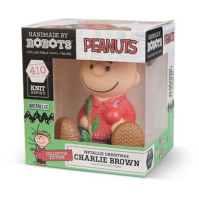Handmade by Robots - Peanuts - Charlie Brown #410 (Metallic Christmas)