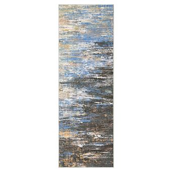 ANIXOL Modern Abstract Washable Rug