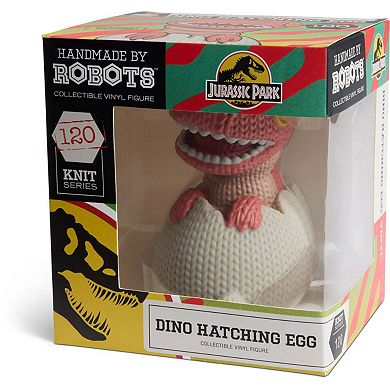 Handmade by Robots - Jurassic Park - Dino Hatching Egg & Park Vehicle 2-Pack