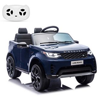 ANIXOL 12V Kids Ride On Car, Licensed Land Rover, 2-Seater, Remote & Manual Control