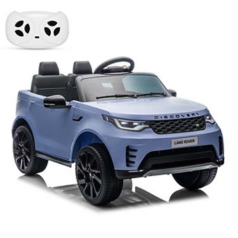 ANIXOL 12V Kids Ride On Car, Licensed Land Rover, 2-Seater, Remote & Manual Control