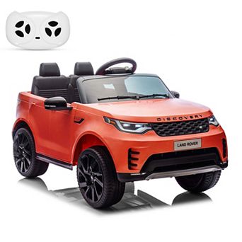 ANIXOL 12V Kids Ride On Car, Licensed Land Rover, 2-Seater, Remote & Manual Control